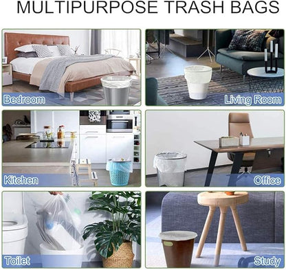 Small Trash Bags, Magesh 4 Gallon Trash Bag/Small Garbage Bags, Strong