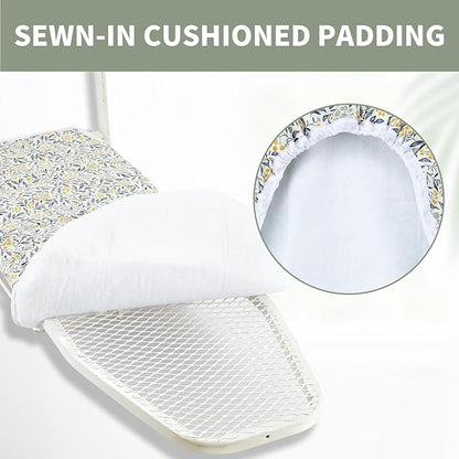 Seiritex Over The Door Ironing Board Cover 14 x 42 inch, Thick Padding and Heat