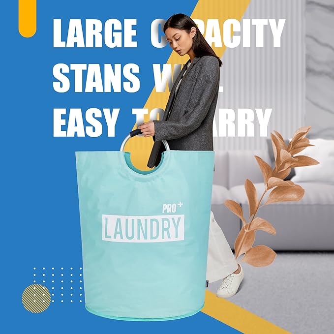 Caroeas Super Large 150L Laundry Hamper Pro, Waterproof Laundry Basket