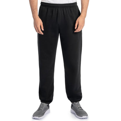 Fruit of the Loom Men's Crafted Comfort Fleece Sweatshirts, Hoodies, & Sweatpants, Super Soft Cotton Blend, Sweatpants - Sweet Cream, X-Large