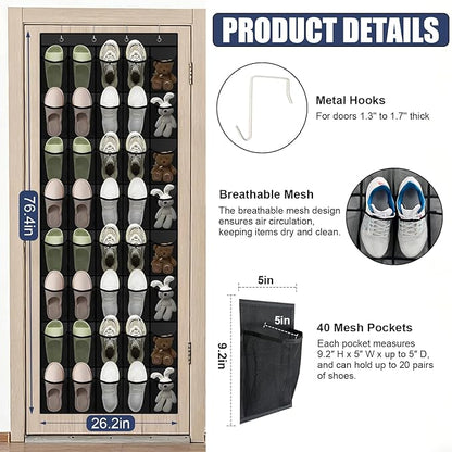 Over the Door Shoe Organizer