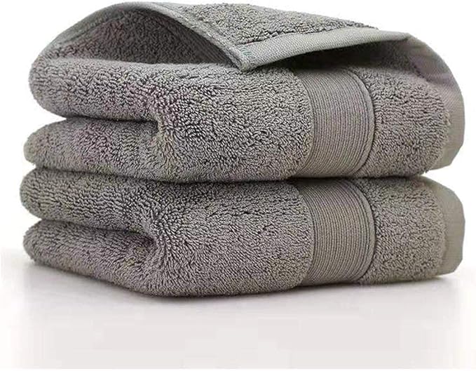 Lchkrep Cotton Hand Towels 2 Pack, Salon Thick Bath Hand Towel, Gym Towel 14" x
