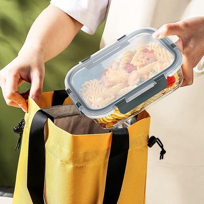 M MCIRCO 24-Piece Glass Food Storage Containers