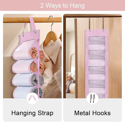 Legging Organizer Storage, Shirt Organizer, Foldable Hanging Closet Organizer