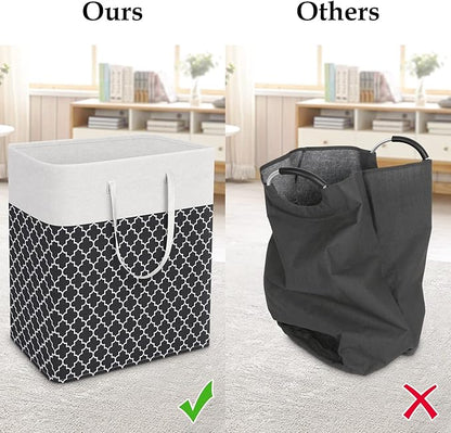 StorageRight Laundry Basket Hamper Large Collapsible Laundry Hamper