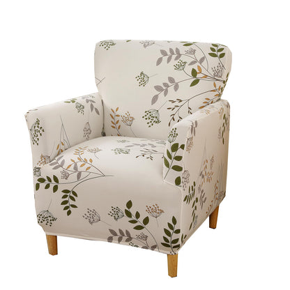 CRFATOP Stretch Mid Century Modern Armchair Slipcover 1-Piece Printed Accent Chair Covers with Arms Soft Waterproof Chair Slipcovers for Living Room Furniture Protector Office Reception Reading,A05
