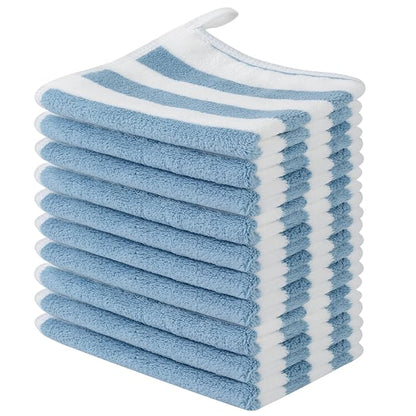 SINLAND Microfiber Facial Cloths Fast Drying Washcloth 12inch x 12inch