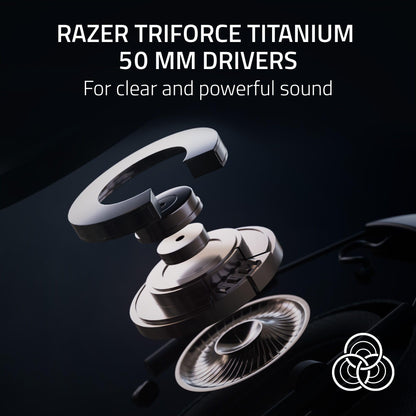 Razer BlackShark V2 Pro Wireless Xbox Gaming Headset: 50mm Drivers - Super Wideband Mic - Noise Isolating Earcups - for Xbox, PS5, Nintendo Switch 2, PC, Mac - Bluetooth, USB-C - 70hr Battery - Black