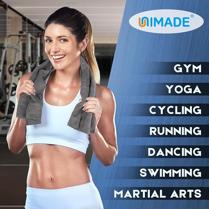 48 Pack Gym Towels Set