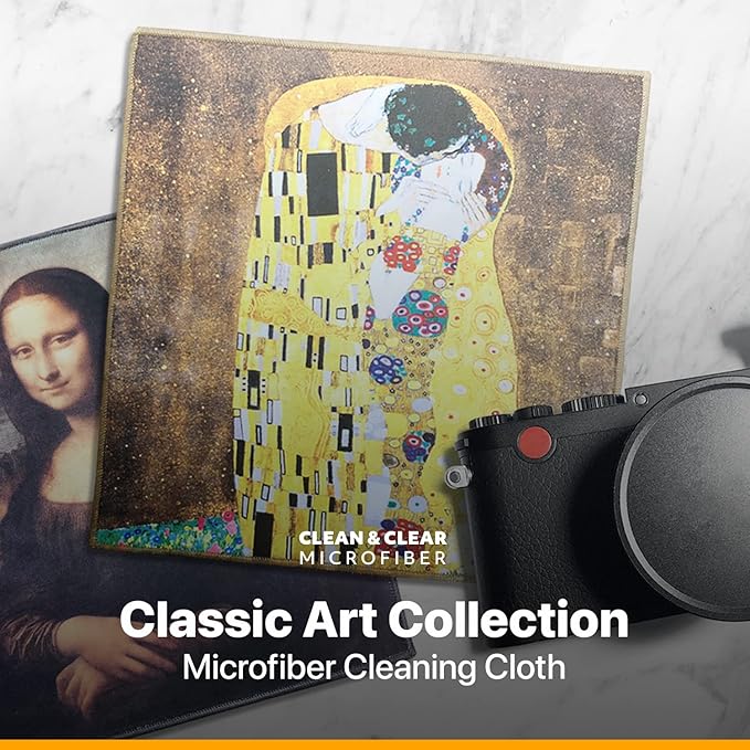 Extra Large Classic Art Collection II, Microfiber Cleaning Cloth