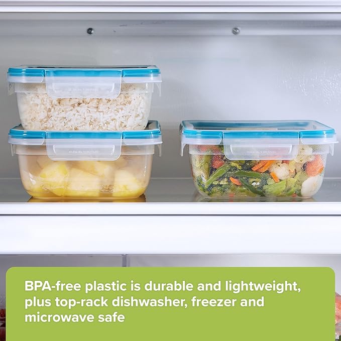 Snapware Food Storage Containers, Rectangular | Leakproof & Airtight | BPA-Free