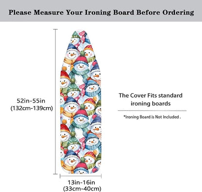 Snowman Puzzle Ironing Board Cover