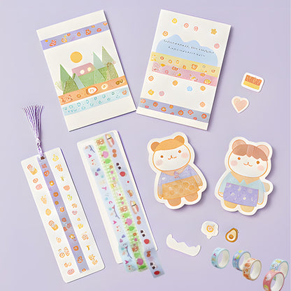Sifaolp 60 Rolls Washi Tape Set, 15mm Wide Cute Sytle Washi Stickers, for Junk Journal Scrapbook Tape, Bullet Journaling Scrapbooking Supplies, Planner Sticker DIY Craft DéCor
