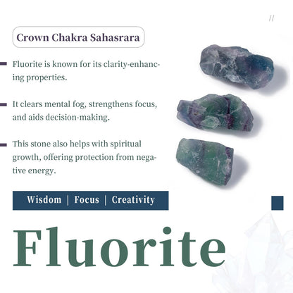 SUNYIK Fluorite Tumbled Chips Stone Crushed Crystal Quartz Pieces Irregular Shaped Stones 1pound(about 460 gram)