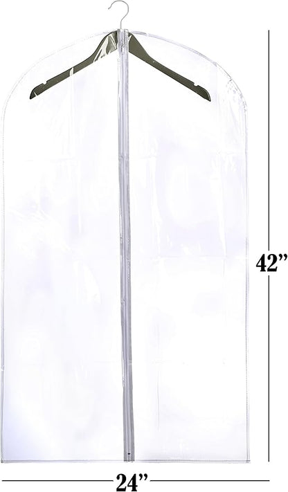 Handy Laundry Clear Vinyl Garment Bag