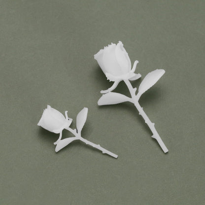 LT Easiyl 11PCS Mini Resin Fillers 3D Mushroom Rose Resin Casting Moulds Fillers Art Craft Supplies for Art Resin Crafts DIY Jewelry Making Supplies