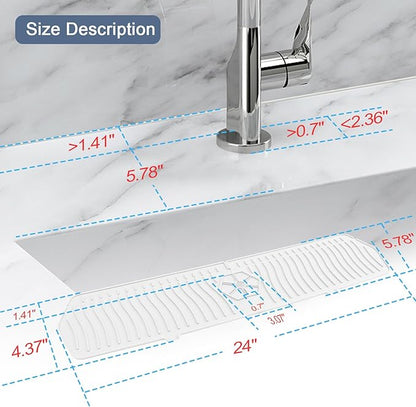 Faucet Guard - 90 Foldable Draining Mat