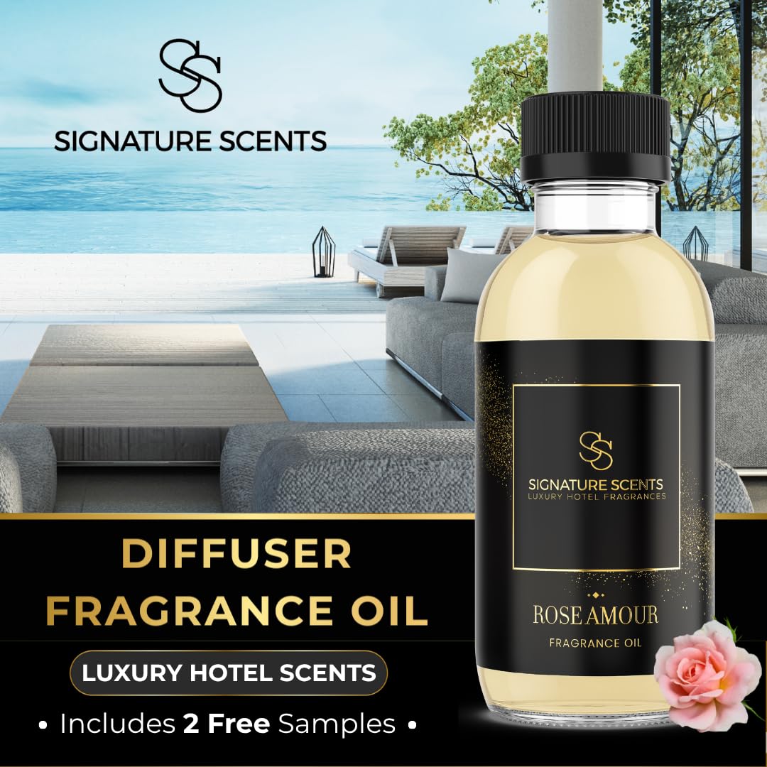 Luxury Hotel Diffuser Oil for Hotels and Homes - Aromatherapy Oils for use with an Essential Oil Diffuser at Home - Fragrance-Scent Diffuser Oil Blend (Winter Spruce) 4.05fl oz (120ml)