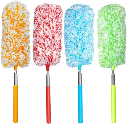 4 Pcs, Hand Microfibre Cleaning Tool Extendables