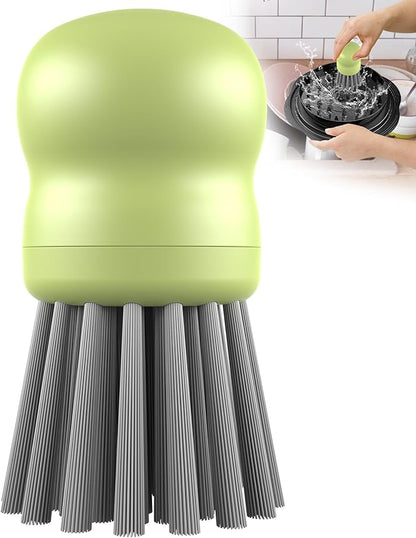 Mini Dish Brush for Cleaning Chicken Shredder, Palm Brush Dish Scrubber