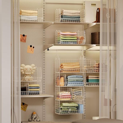 4 Tier Extra Large Hanging Closet Organizer, Closet Organizer Hanging