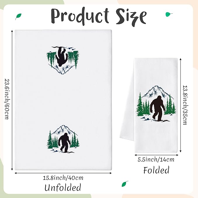GROBRO7 Funny Gorillas Hand Towel