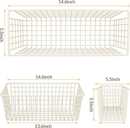 2 Sets Extra Large Hanging Wall Basket, WallmountedFruit Vegetable Toy Snack