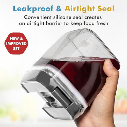 Shazo 9 PC Airtight Food Storage Containers