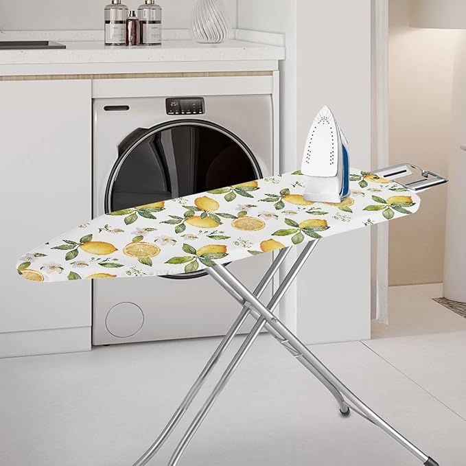 Lemon Ironing Board Cover Standard Size Iron Board Cover, Stain Resistant