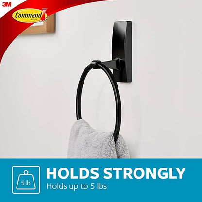 Command Hand Towel Holder Matte Black