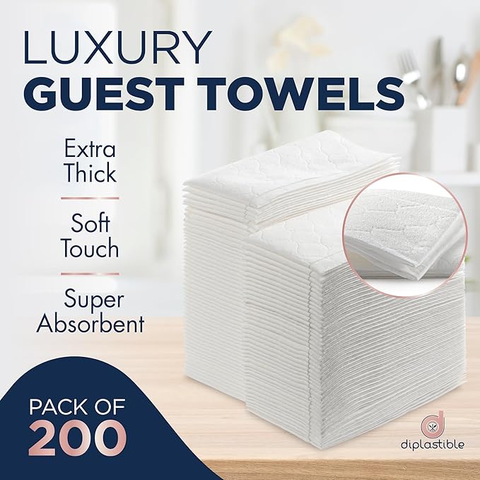 Disposable Guest Towels 200 Pack