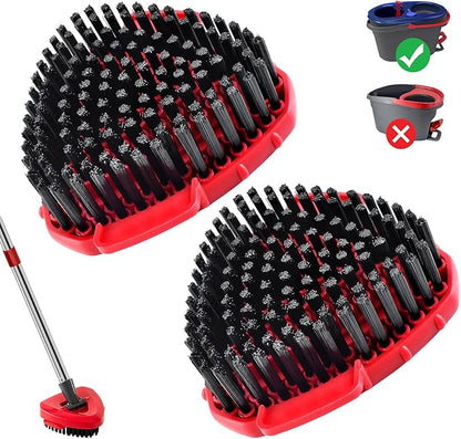 2 Pack Upgrade Scrub Brush Replace Heads Compatible