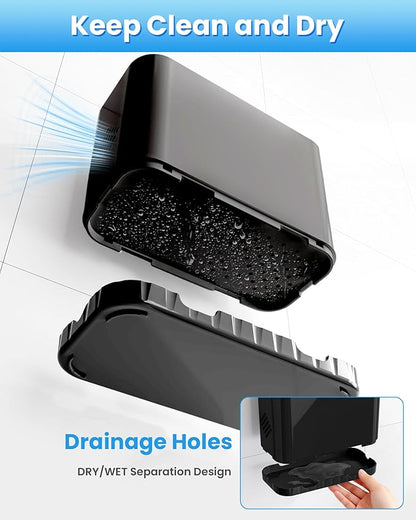 Toothbrush and Toothpaste Holders
