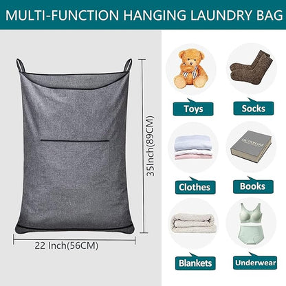 XL Hanging Hamper, Over The Door Hamper