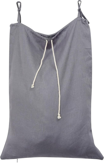 Linen Hanging Laundry Bag, Over The Door Laundry Hamper