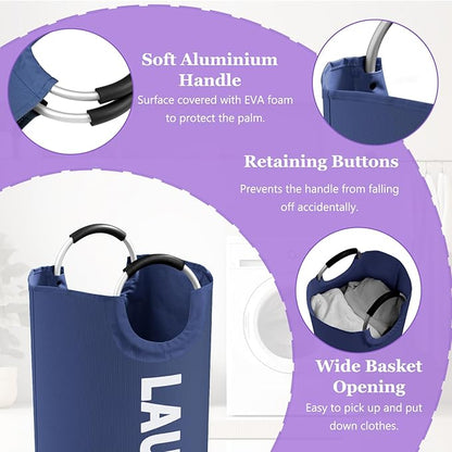 95L Collapsible Laundry Baskets