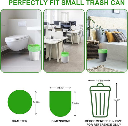Compostable Kitchen Trash Bags 6-Gallon