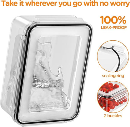 52 Piece Airtight Food Storage Containers Set