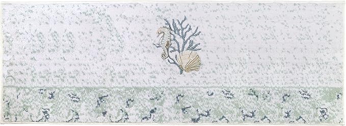 Avanti Linens - Bath Mat, Cotton Bathroom Rug, Oceanscape Inspired Home Decor