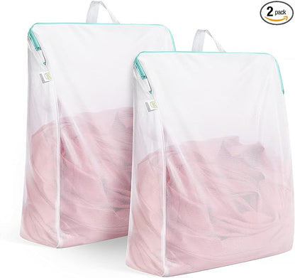 OTraki 20x24 Inch Laundry Bags Mesh Wash Bags 2 Pack Delicates Bag Lingerie