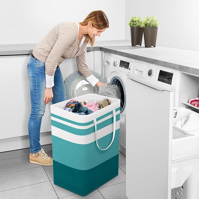 StorageRight Large Collapsible Laundry Basket Hamper