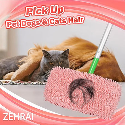 6Pcs Reusable Microfiber Mop Pads Compatible
