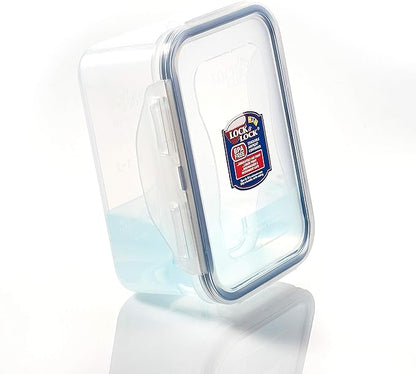 LOCK & LOCK Easy Essentials Food Storage Container Set, 4-Piece -Clear