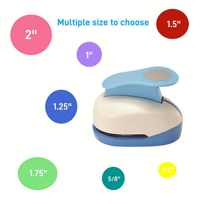 1.75 Inch Circle Punch 44.5mm Circular Cutter Tool Circle Hole Punch Handmade Paper Craft Lever Punches for Paper Crafts DIY Handmade Crafting Scrapbooking,Cardstock,Greeting Cards Arts Fun Projects