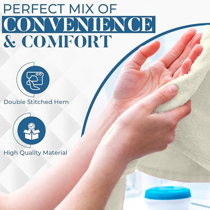 DAN RIVER 6-Pack Premium Hand Towels