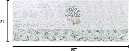 Avanti Linens - Bath Mat, Cotton Bathroom Rug, Oceanscape Inspired Home Decor
