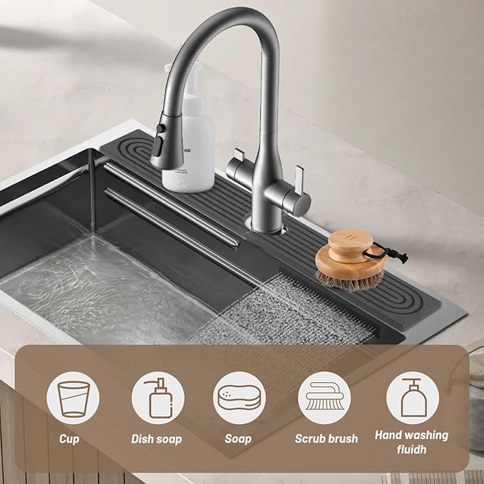 Faucet Mat for Kitchen Sink