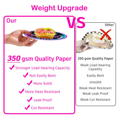 wellspar 208pcs Karaoke Party Decorations Complete Tableware Set, for 25 Guests, Karaoke Birthday Party Decorations, Disposable Plates, Pre-strung Banner, Tablecloths for Music Birthday Decor