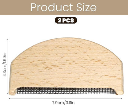 2PCS Cashmere Combs Sweater Comb to Remove Pilling, Manual Pilling Remover