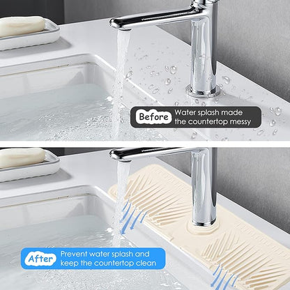 17.5 x 5.5in Silicone Faucet Mat